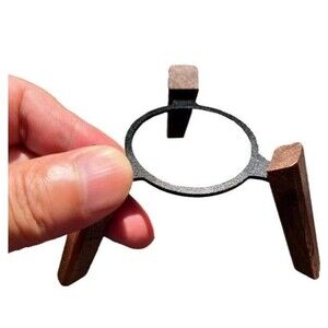 Audio Stand Speaker Wooden Base Desktop Non-Slip Bracket Holder for HomePod mini